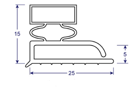 electrolux rm2310 door seal